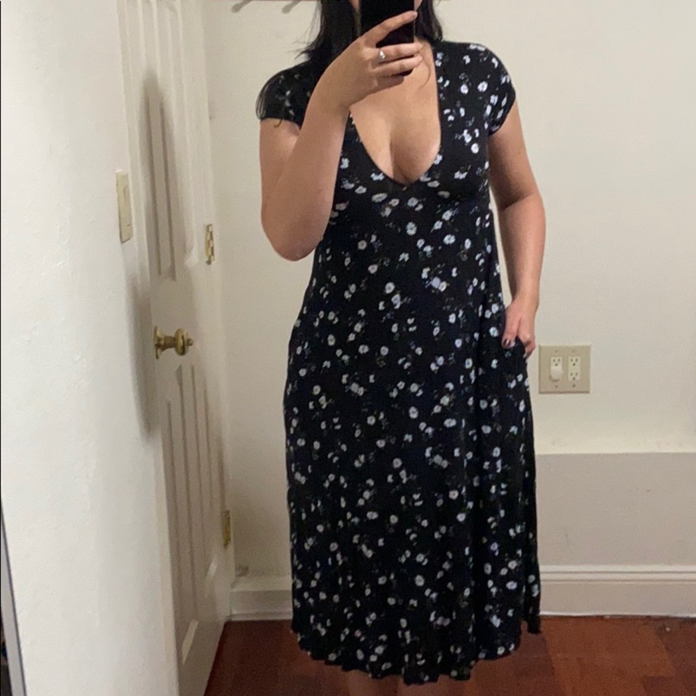 Urban outfitters floral midi dress
